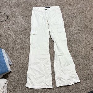 Aeropostale White Cargo Pants